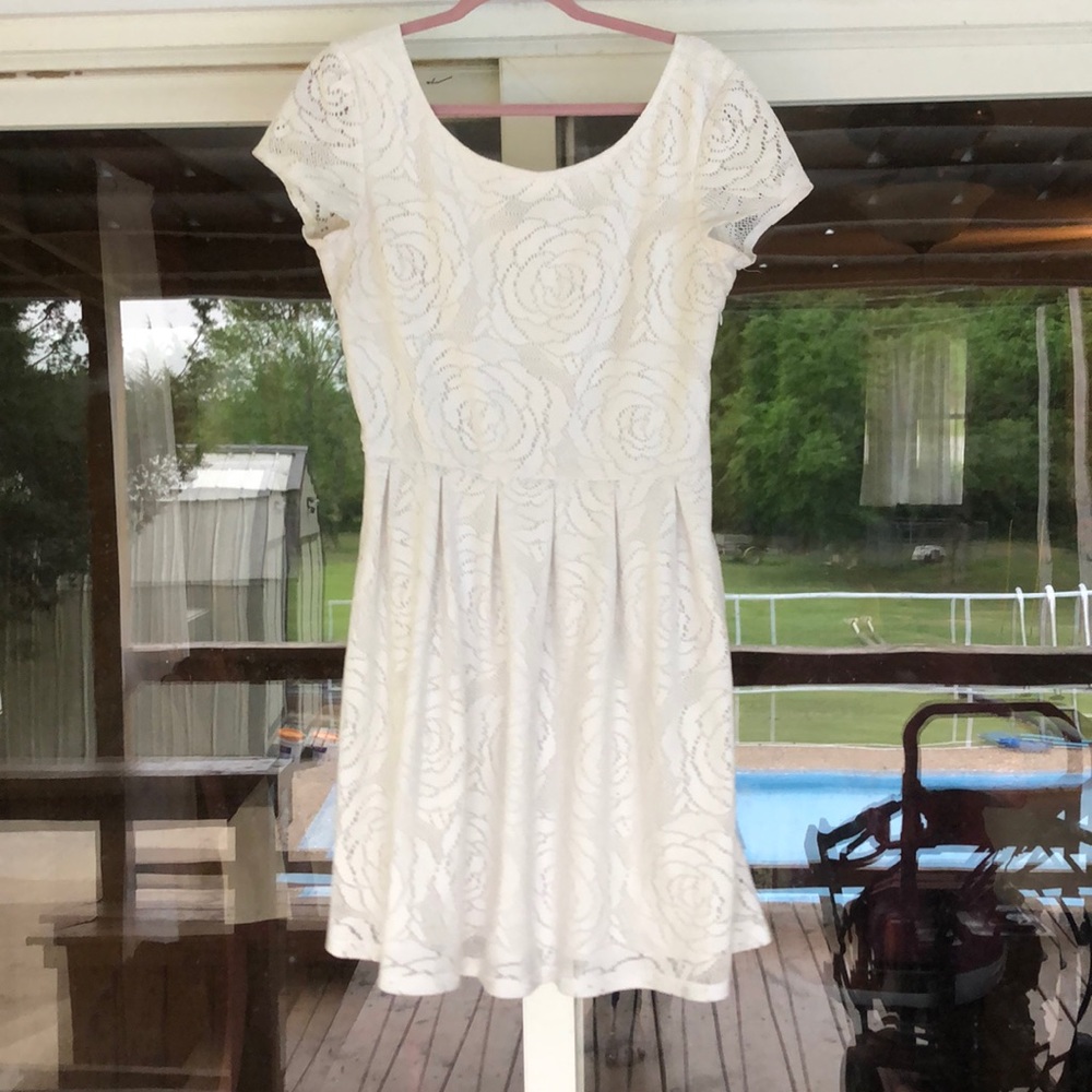 White dress